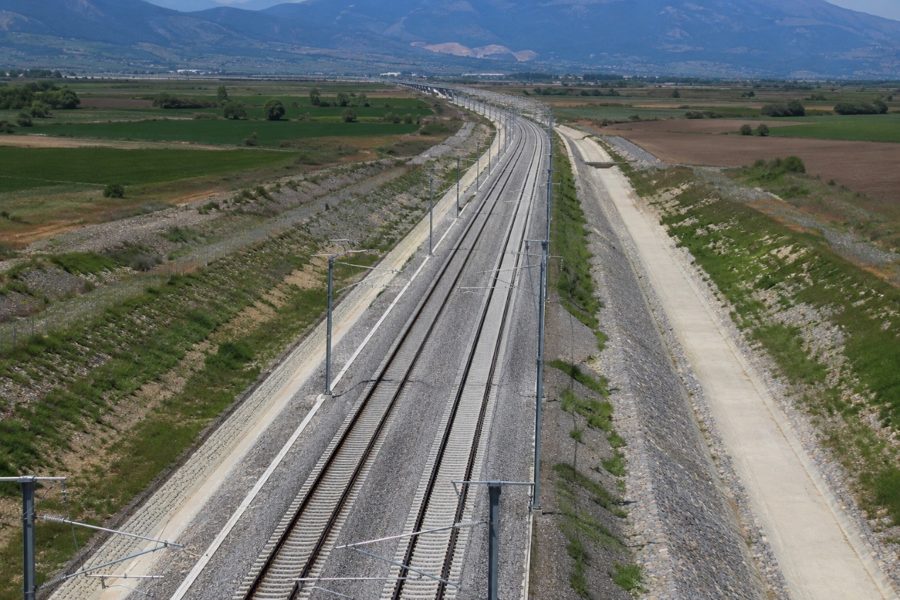 Αποκατάσταση της διπλής σιδηροδρομικής γραμμής Αθηνών – Θεσσαλονίκης, από την έξοδο του Σ.Σ. Δομοκού (Χ.Θ. 288+600) έως την είσοδο του Σ.Σ. Κραννώνα (Χ.Θ. 328+840) μετά τις θεομηνίες ‘’Daniel’’ και ‘’Elias’’ (NoBo&AsBo) (ΤΠΔ 1299/2014).