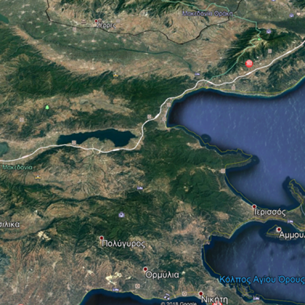 Μελέτες χάραξης της νέας σιδ/κης γραμμής Θεσσαλονίκη - Αμφίπολης - Νέας Καρβαλης (Α' φάση) (Α.Σ. 192)